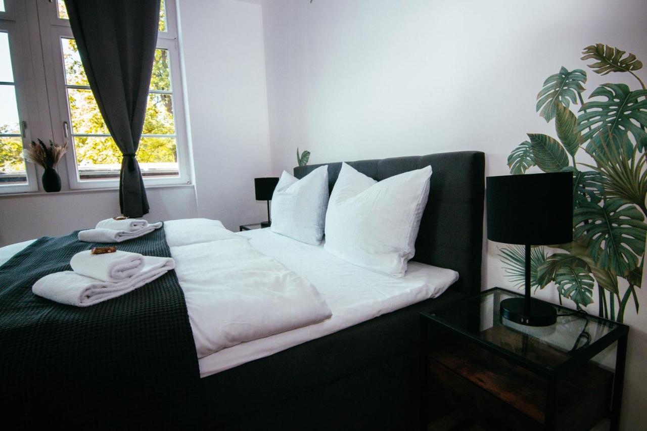 Oasis Appart - Wohnen Im Koenigspark - Elbhang Dresden - Grosse Terrasse - Netflix - Tg Buitenkant foto